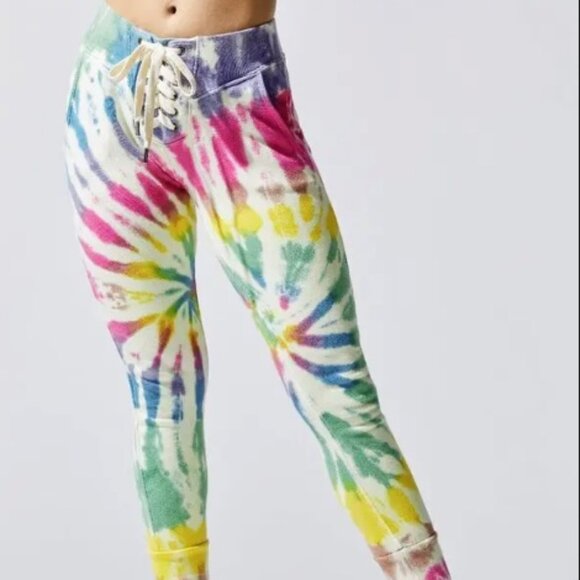 NSF Maddox Sweatpant - skittles tie-dye - Picture 1 of 6